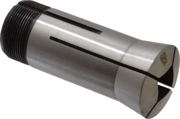 Interstate - 9/32 Inch 5C Square Collet - 3.28" Overall Length, 1.041-24 Internal Thread Size, Steel, 0.0039 Inch TIR - Exact Industrial Supply