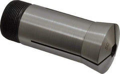 Interstate - 3/8 Inch 5C Hex Collet - 3.28" Overall Length, 1.041-24 Internal Thread Size, Steel, 0.0039 Inch TIR - Exact Industrial Supply
