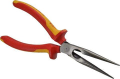 Knipex - 8" OAL, Cutting Pliers - 2-15/16" Jaw Length x 11/16" Jaw Width - Americas Industrial Supply