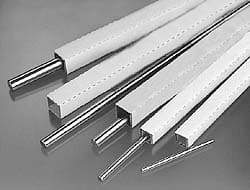 Thomson Industries - 1/4" Diam, 22" Long, Steel Annealed End Round Linear Shafting - 60C Hardness - Americas Industrial Supply