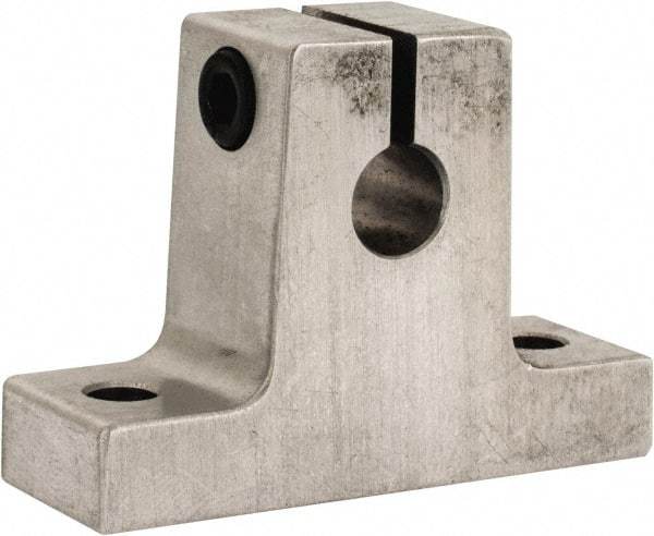 Thomson Industries - 1/4" Diam, Aluminum Alloy Shaft Support - Plain Shafting - Americas Industrial Supply