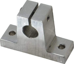 Thomson Industries - 3/8" Diam, Aluminum Alloy Shaft Support - Plain Shafting - Americas Industrial Supply