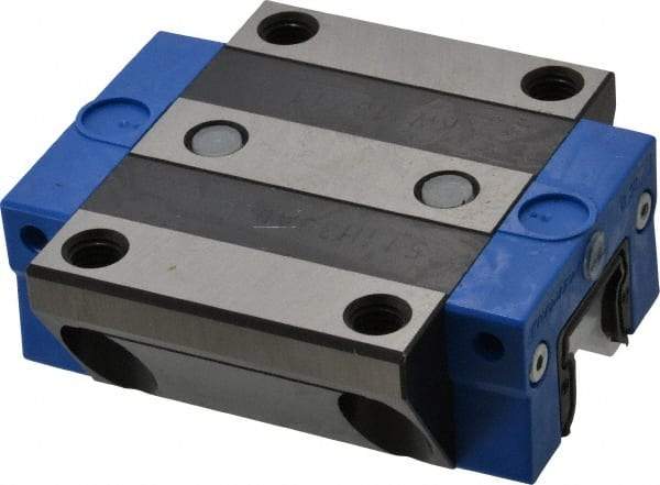 Thomson Industries - 97.4mm L x 90mm W x 35.9mm H, 52mm Transverse Hole Spcg, 72mm Lateral Hole Spcg, Standard Ball Carriage - 31mm Overhang, M10 Hole, 42" High Assembly - Americas Industrial Supply