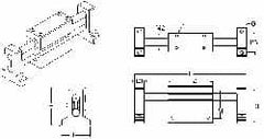 Thomson Industries - Manually Driven Linear Motion System - 24" Long x 4" Wide - Americas Industrial Supply