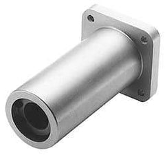 Thomson Industries - 1-1/4" Inside Diam, 255/510 Lbs. Dynamic Capacity, Twin Flanged Pillow Block Linear Bearing - 1.63" Overall Width - Americas Industrial Supply