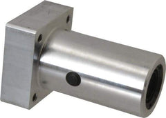 Thomson Industries - 1-3/4" Inside Diam, 1130/2260 Lbs. Dynamic Capacity, Twin Flanged Pillow Block Linear Bearing - 2.38" Overall Width - Americas Industrial Supply