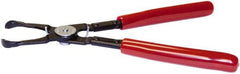 Mag-Mate - 9-3/4" OAL, Push Pin Pliers - Straight Jaw, Vinyl Coated Handles - Americas Industrial Supply