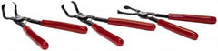 Mag-Mate - 3 Piece Push Pin Plier Set - Straight, 45°, 90° - Americas Industrial Supply