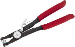 Mag-Mate - 9" OAL, Hose Clamp Pliers - Straight Jaw, Vinyl Coated Handles - Americas Industrial Supply