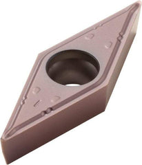 Seco - VBMT332 F1 Grade TP1030 Cermet Turning Insert - Uncoated, 35° Diamond, 3/8" Inscr Circle, 3/16" Thick, 1/32" Corner Radius - Americas Industrial Supply