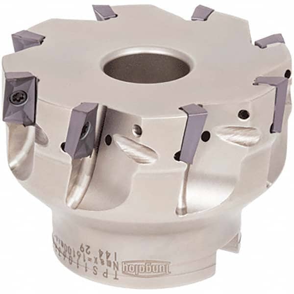 Tungaloy - 4" Cut Diam, 1-1/2" Arbor Hole Diam, Indexable Square-Shoulder Face Mill - Americas Industrial Supply