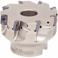 Tungaloy - 4" Cut Diam, 1-1/2" Arbor Hole Diam, Indexable Square-Shoulder Face Mill - Americas Industrial Supply