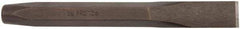 Proto - 4-7/8" OAL x 1/4" Blade Width Cold Chisel - 1/4" Tip, 3/16" Stock, Steel Handle - Americas Industrial Supply