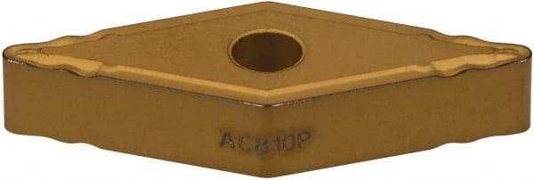 Sumitomo - VNMG331 ESX Grade AC820P Carbide Turning Insert - 35° Diamond, 3/8" Inscr Circle, 3/16" Thick, 1/64" Corner Radius - Americas Industrial Supply