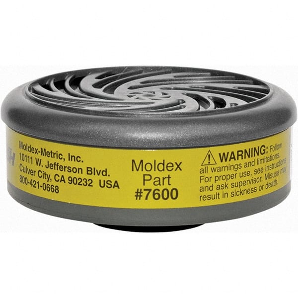 Moldex - Half & Full Facepiece Cartridges & Filters Type: Cartridge NIOSH Filter Rating: No Rating - Americas Industrial Supply