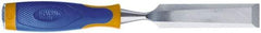Irwin - 10-1/4" OAL x 2" Blade Width Wood Chisel - ProTouch Handle - Americas Industrial Supply