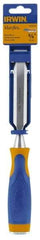 Irwin - 10-1/4" OAL x 3/4" Blade Width Wood Chisel - ProTouch Handle - Americas Industrial Supply