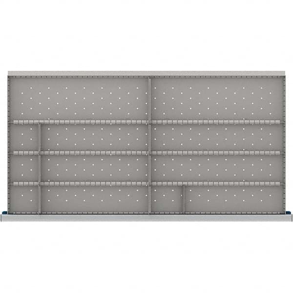 LISTA - 12-Compartment Drawer Divider Layout for 3.15" High Drawers - Americas Industrial Supply