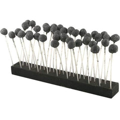 Brush Research Mfg. - 5-1/4" Bore Diam, 400 Grit, Silicon Carbide Flexible Hone - Fine, 9-1/2" OAL - Americas Industrial Supply