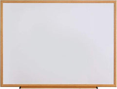 Universal One - 36" High x 48" Wide Dry Erase - Melamine, Includes Mounting Kit - Americas Industrial Supply