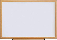 Universal One - 24" High x 36" Wide Dry Erase - Melamine, Includes Mounting Kit - Americas Industrial Supply