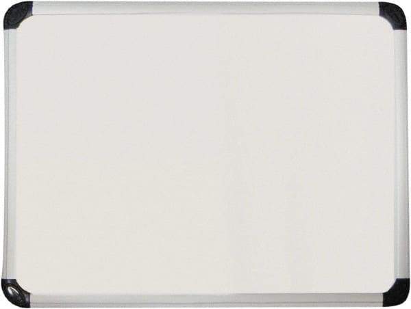 Universal One - 36" High x 48" Wide Magnetic Dry Erase Board - Porcelain/Steel, Includes Accessory Tray & Rail & Mounting Kit - Americas Industrial Supply