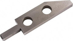 Mitutoyo - 3-1/2" OAL, Polished Stainless Steel Caliper Interchangeable Jaw - 1 Piece, For Use with Coolant Proof Calipers - Americas Industrial Supply