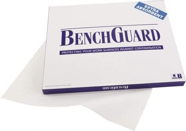 Dynalon Labware - 2.93 Gal Capacity per Package, Laboratory Pad - 2' Long x 19" Wide, White, Polyethylene - Americas Industrial Supply