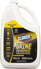 Clorox - 128 oz Bottle Liquid Bathroom Cleaner - Clean Floral Scent, Disinfectant, Urinals, Carpet, Upholstery & Concrete - Americas Industrial Supply