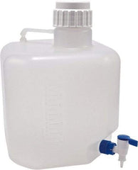 Dynalon Labware - 20,000 mL Carboy - Polypropylene, Translucent, 16-1/2" High x 11.8" Diam, 90mm Cap - Americas Industrial Supply