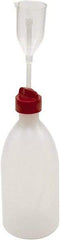 Dynalon Labware - 500 mL Dispensing Bottle - Polyethylene, Translucent, 12.8" High x 3" Diam - Americas Industrial Supply