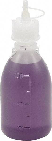 Dynalon Labware - 100 mL Dispensing Bottle - Polyethylene, Translucent, 5" High x 1.9" Diam, 15mm Cap - Americas Industrial Supply