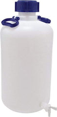 Dynalon Labware - 25,000 mL Carboy - Polyethylene, Translucent, 11" High x 11" Diam - Americas Industrial Supply