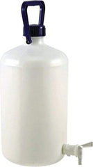 Dynalon Labware - 10,000 mL Carboy - Polyethylene, Translucent, 8.3" High x 8.3" Diam - Americas Industrial Supply