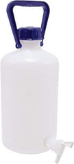 Dynalon Labware - 5,000 mL Carboy - Polyethylene, Translucent, 6.4" High x 6.7" Diam - Americas Industrial Supply