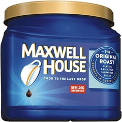 Maxwell House - Coffee, Ground, Original Roast, 30.6 oz Canister - Americas Industrial Supply