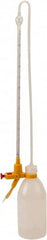 Dynalon Labware - 5 ml Borosilicate Glass Burette, Polyethylene Bottle Titrating Burette - 4-39/64" Diam x 18-57/64" High - Americas Industrial Supply