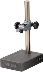 Mitutoyo - Granite (Base), Stand with Surface Plate - 350mm High, 200mm Base Length x 150mm Base Width x 50mm Base Height, Includes Holder - Americas Industrial Supply