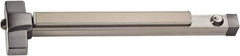 Ability One - 3" OAL Nonhanded Fire Rated Flatbar - Satin Stainless Steel Finish, 6200 Series - Americas Industrial Supply