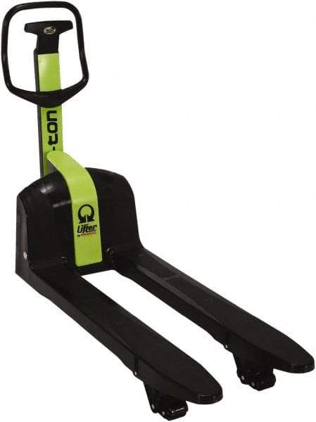 Vestil - 2,200 Lb Capacity, 7-7/8" Lift Hand Pallet Truck - 3-3/8" to 7.88" Lift Height, 45" Fork Length x 20-1/2" Fork Width, 20" Overall Width - Americas Industrial Supply