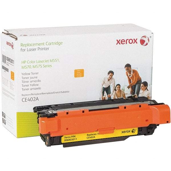 Xerox - Yellow Toner Cartridge - Use with HP Color LaserJet Enterprise 500 MFP, M551, M575, M570 - Americas Industrial Supply