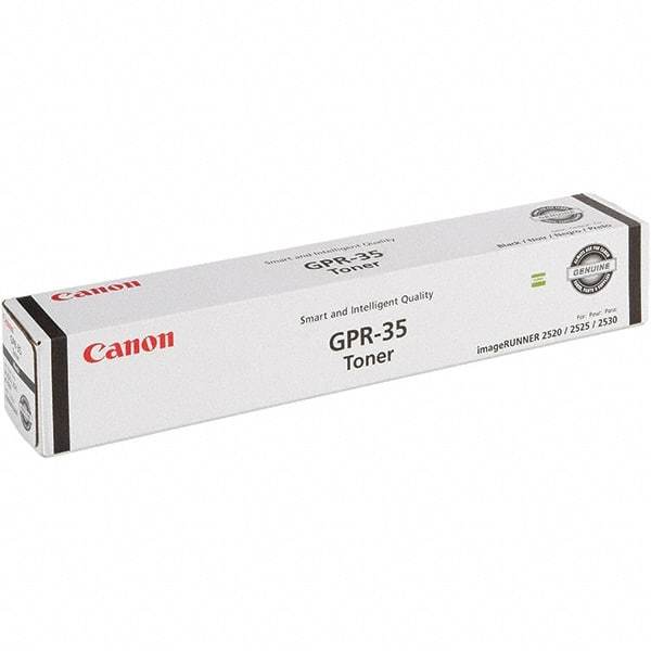 Canon - Black Toner Cartridge - Use with Canon imageRUNNER 2530, 2525 - Americas Industrial Supply