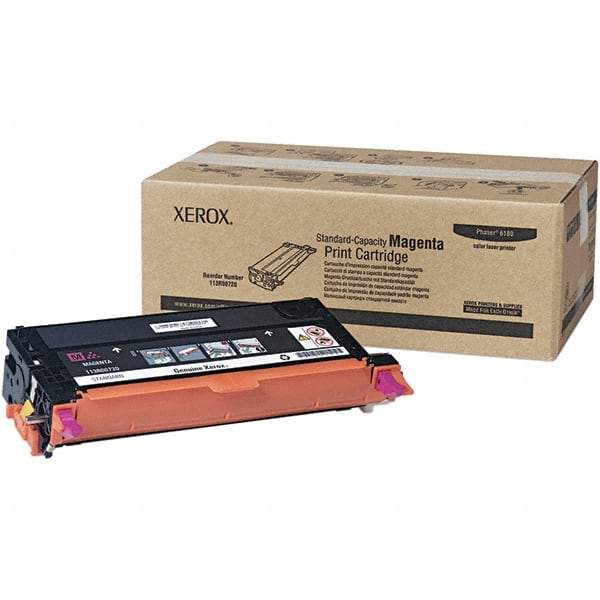 Xerox - Magenta Toner Cartridge - Use with Xerox Phaser 6180 - Americas Industrial Supply