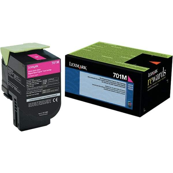 Lexmark - Magenta Toner Cartridge - Use with Lexmark CS310dn, CS310n, CS410n - Americas Industrial Supply