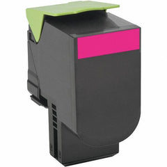 Lexmark - Magenta Toner Cartridge - Use with Lexmark CX410E, CX310N, CX510DE, CX410DE, CX510DHE, CX510DTHE, CX410DTE, CX310DN - Americas Industrial Supply