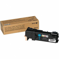 Xerox - Cyan Toner Cartridge - Use with Xerox Phaser 6500, WorkCentre 6505 - Americas Industrial Supply