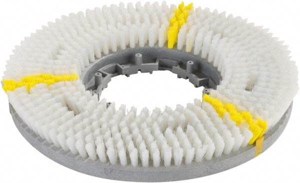 Carlisle - Rotary Brush - 19" Machine, 1-1/2" Trim Length, White Pad, Nylon - Americas Industrial Supply