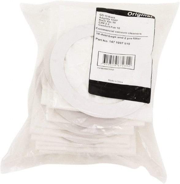 Clarke - Paper Vacuum Bag - For ComfortPak 10 - Americas Industrial Supply