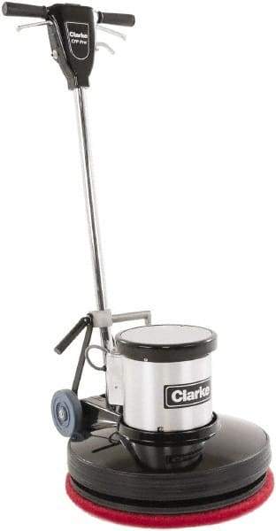 Clarke - 20" Cleaning Width, Electric Multi Purpose Floor Machine - 1.5 hp, 185 RPM - Americas Industrial Supply