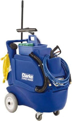 Clarke - 12" Cleaning Width, Electric Multi Purpose Floor Machine - 81" Water Lift, 20 Gal Tank Capacity - Americas Industrial Supply